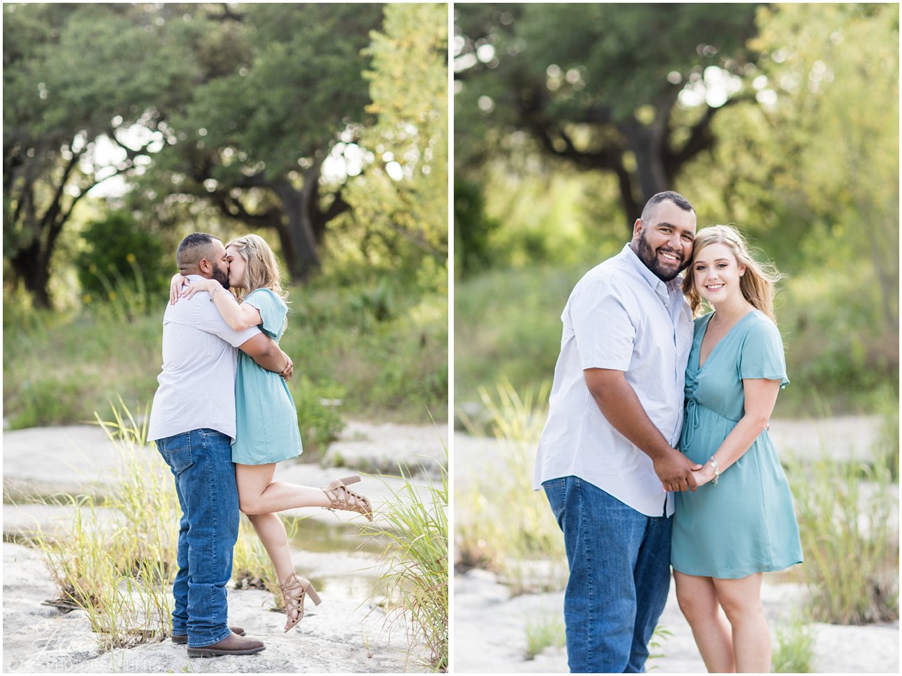 Austin Texas Outdoor Engagement Photos
