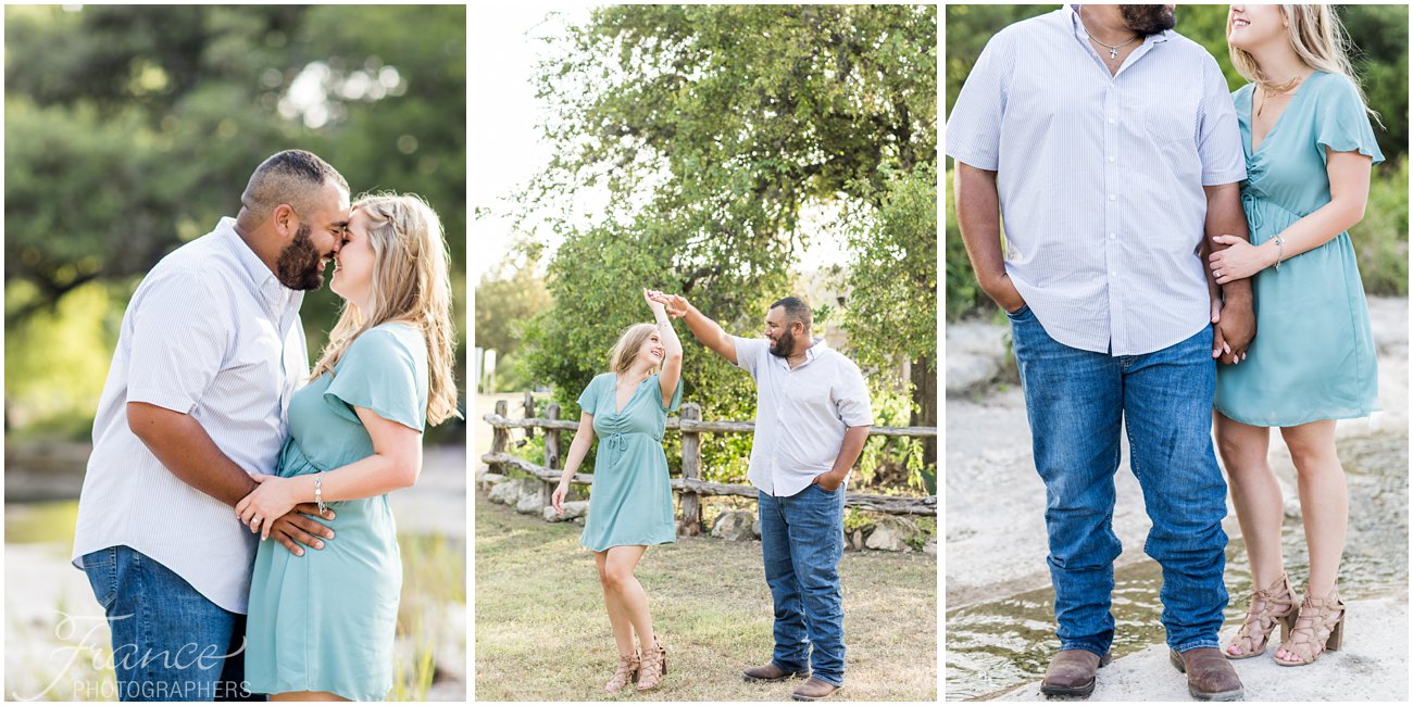 Austin Texas Outdoor Engagement Photos