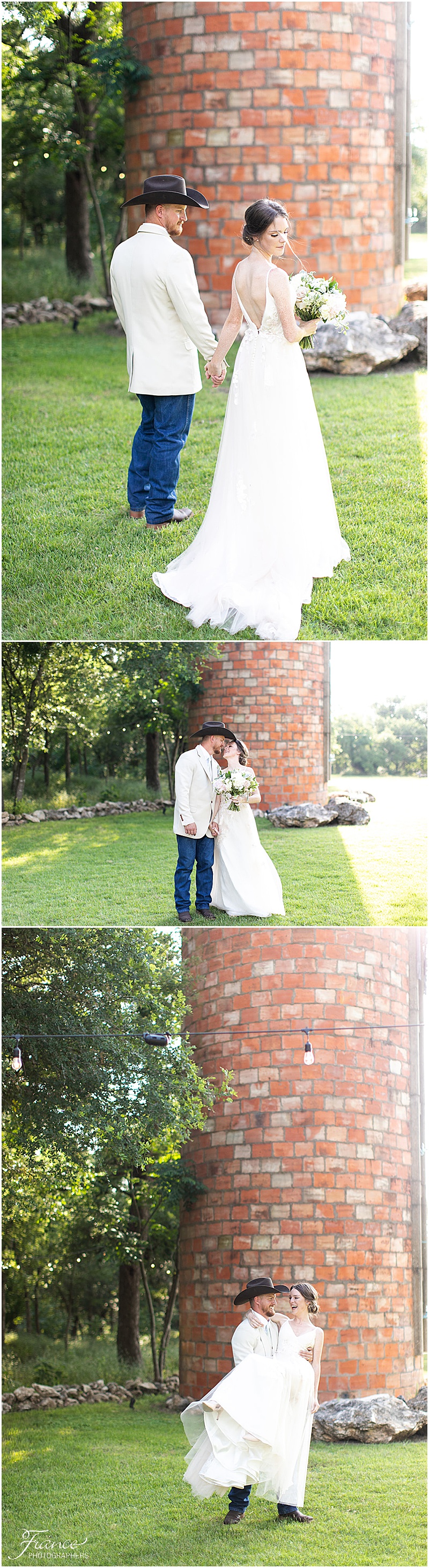 Silo and Oak Wedding Pictures