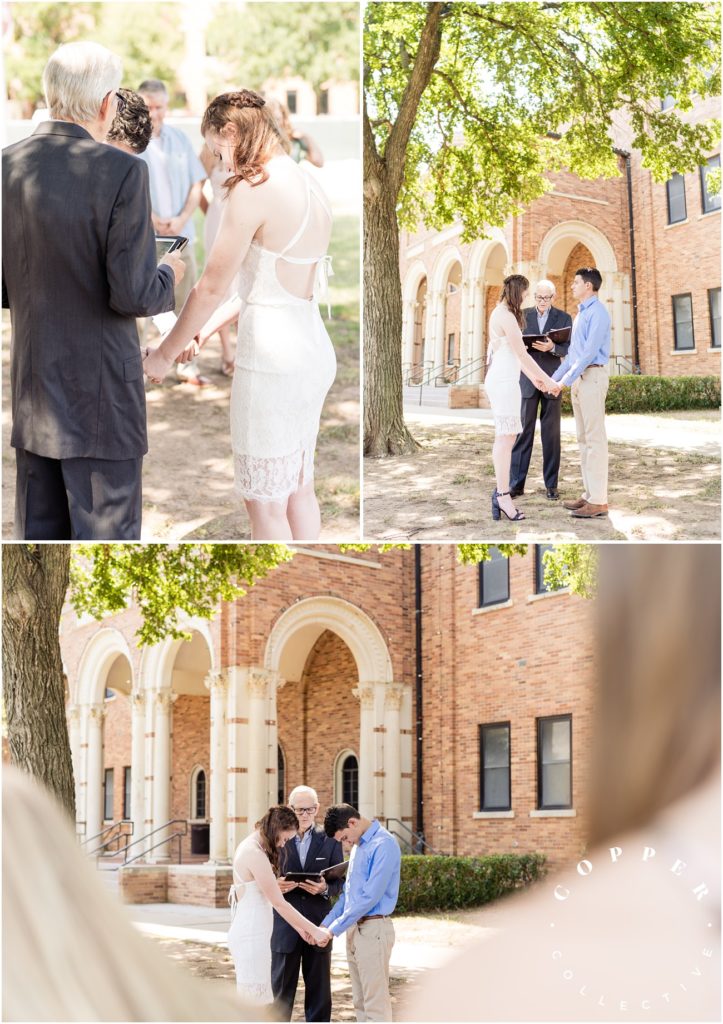 Small elopement in north Texas