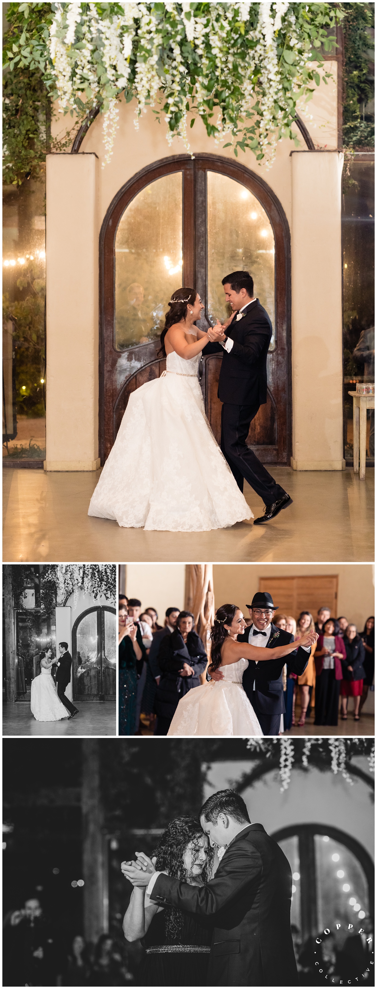 bride and groom wedding reception dances